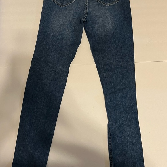 Dollhouse Jeans Women Junior Size 3 Button Fly Distressed Straight Leg Denim - Picture 9 of 11